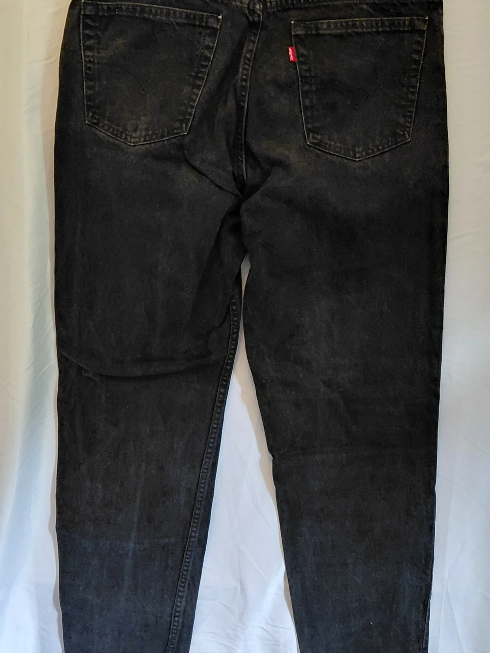 Levi's Men's Relaxed Fit Black Denim Jeans #2394